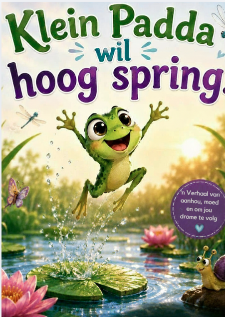 Padda wat wil hoogspring